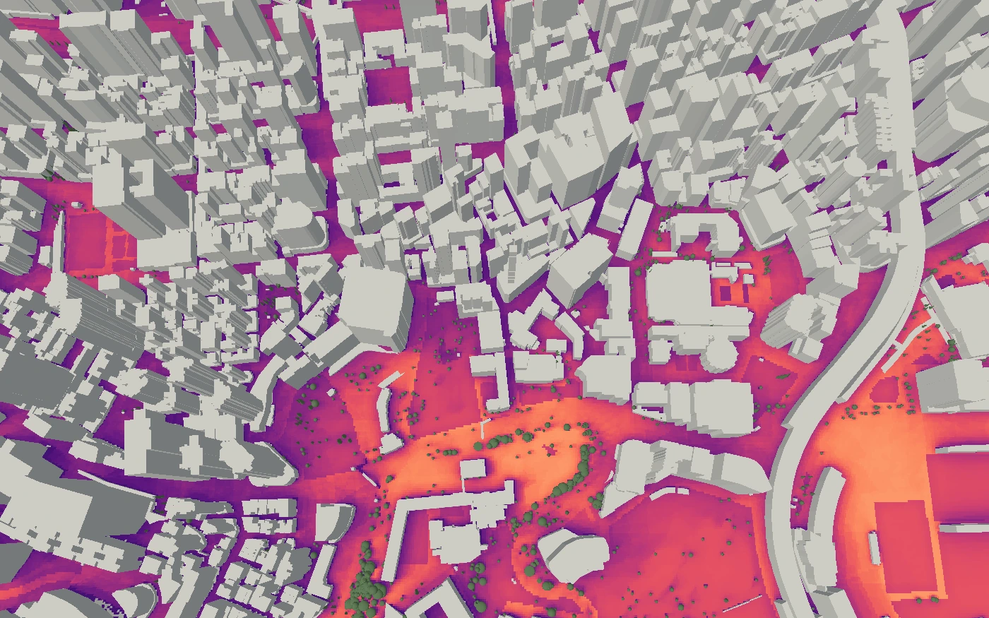 Microclimate (UTCI): Hong Kong · perceived heat (UTCI)
