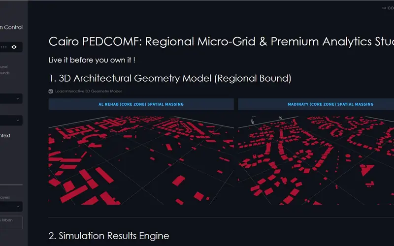 Cairo PEDCOMF: screenshot
