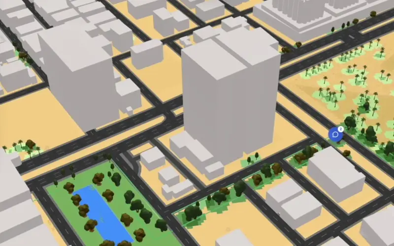 Streets & public spaces: screenshot
