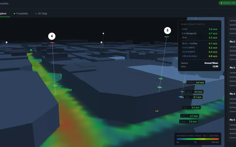 WindSite: screenshot